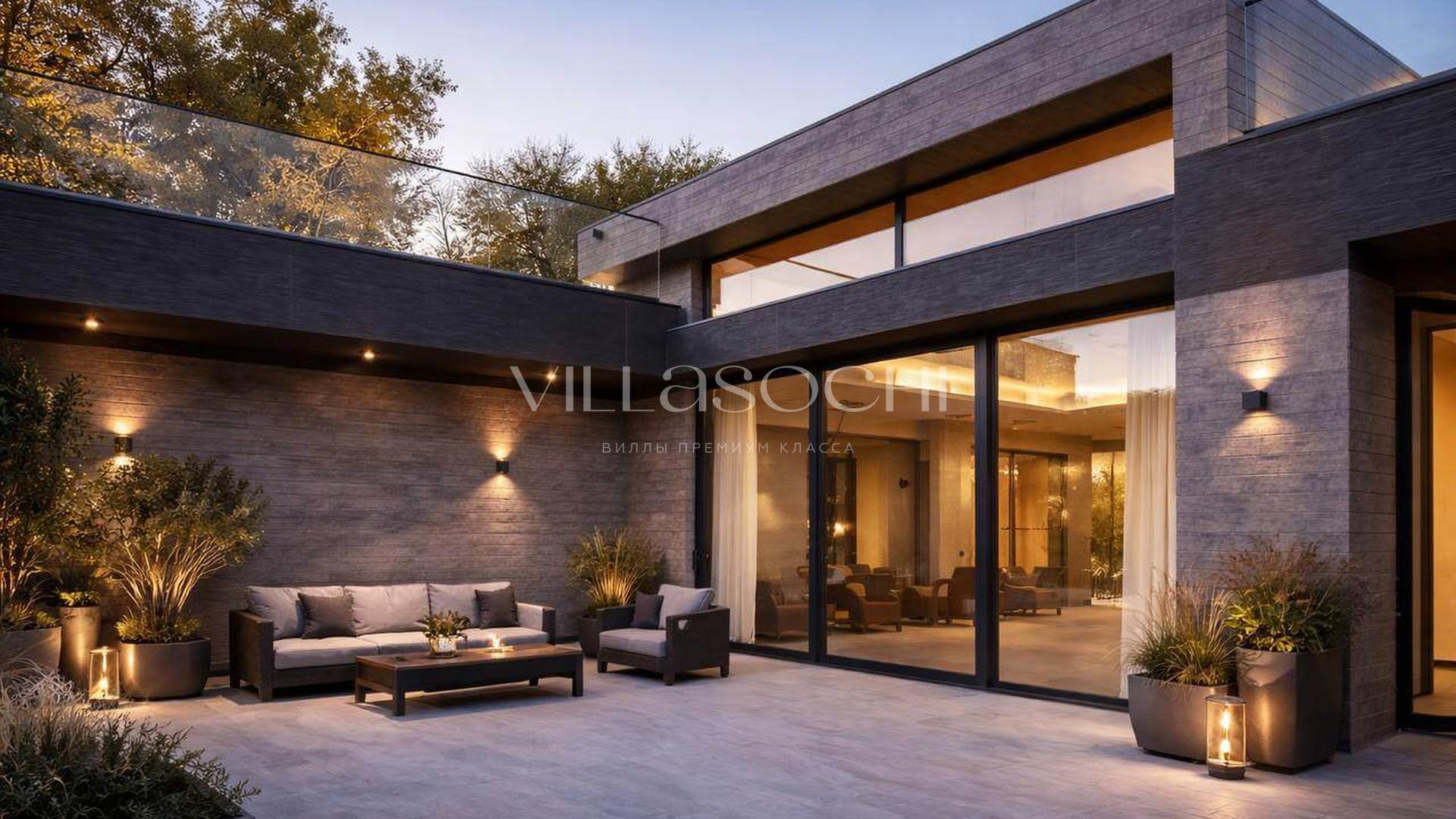 Фото №1. Современная вилла с бассейном infinity